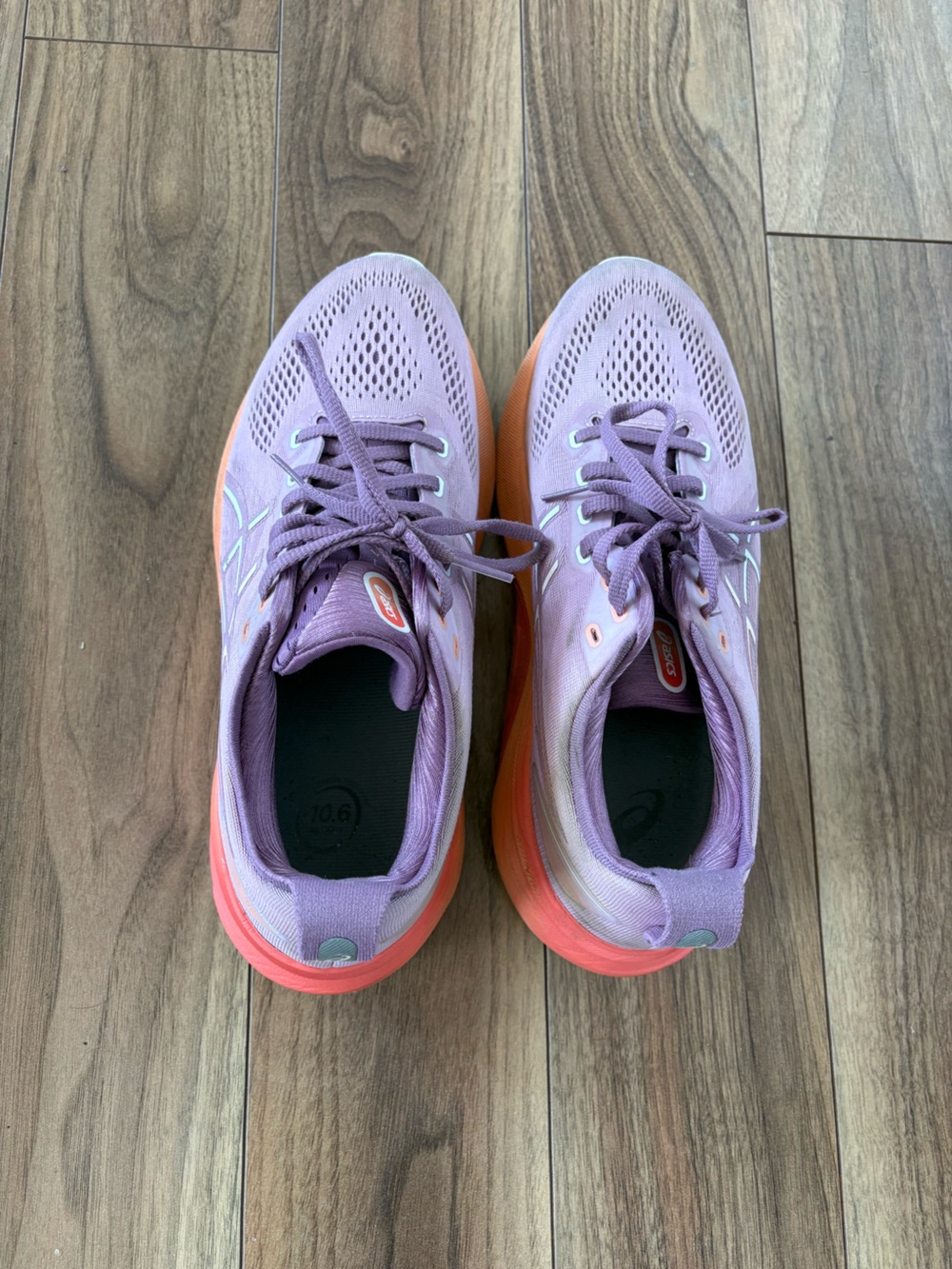 ASICS Gel-Kayano 31 Purple Orange Women Size 8.5